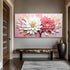 Blushing Blooms Pink Wall Art
