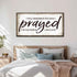 I Still Remember The Days I Prayed Faith Sign