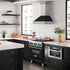 ZLINE 36" Autograph Black Stainless Wall Range Hood 8654STX-BLM-36