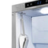 ZLINE 15" Touchstone Clear Cube Ice Maker Drain Pump Panel Ready Door Polished Gold Door ICCDPZ-15-G