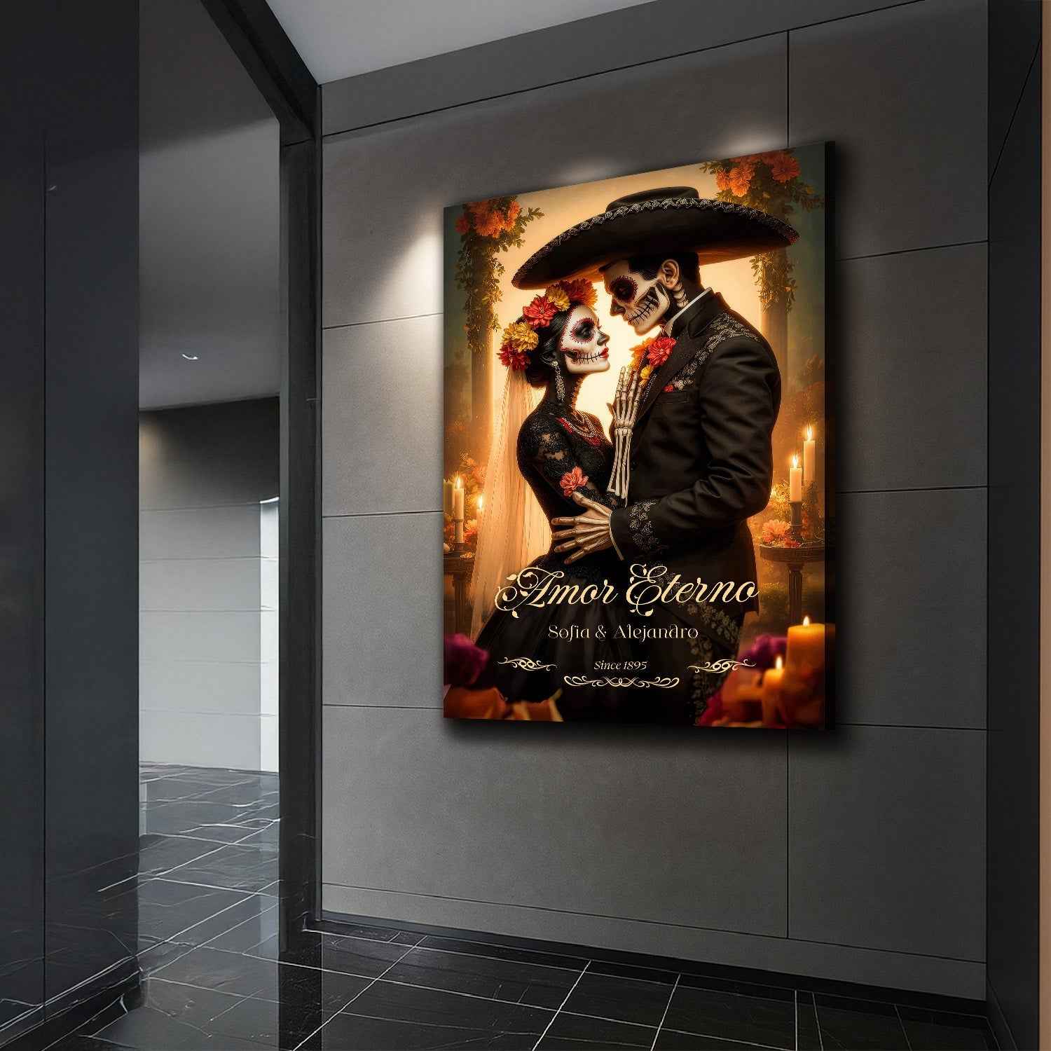 Personalized Eternal Love Halloween Sign