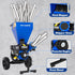 BILT HARD 224cc 7.5hp Gas Powered Wood Chipper with Tow Hitch