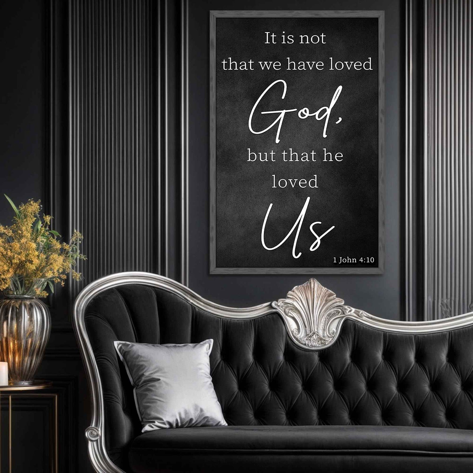 1 John 4:10 Faith Sign V