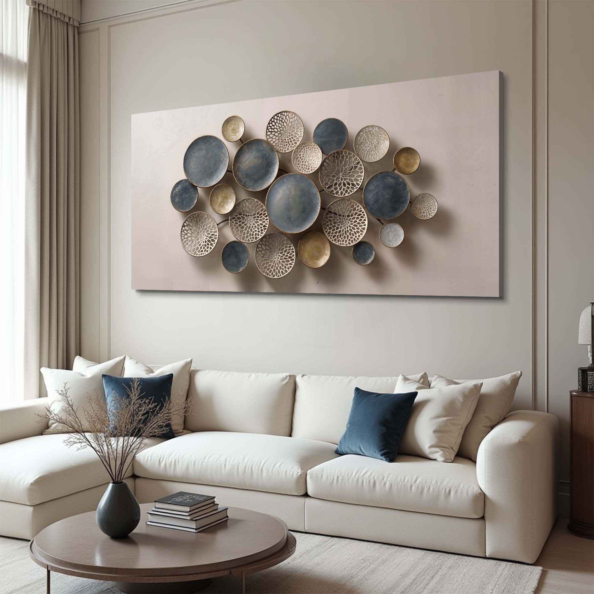 Lotus Leaf Abstract Wall Art IV