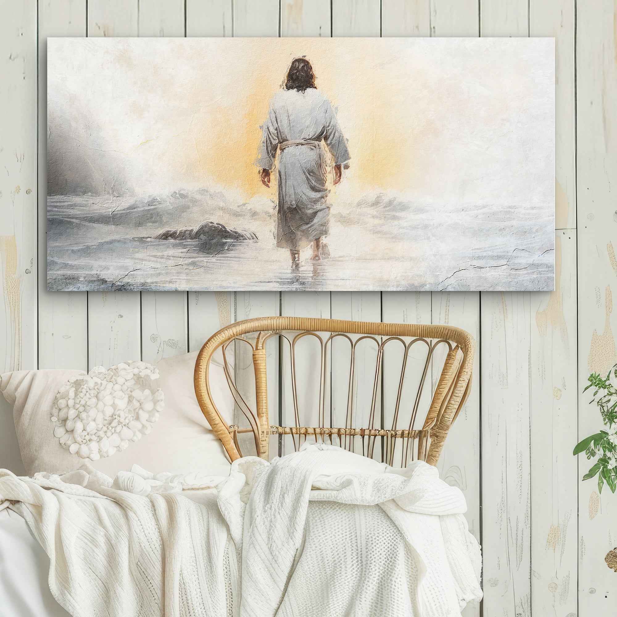 Peace Be Still Faith Wall Art