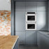 ZLINE 30"Professional True Convection Double Wall Oven, Air Fry, Self Clean, DuraSnow® White Matte WADS-WM-30