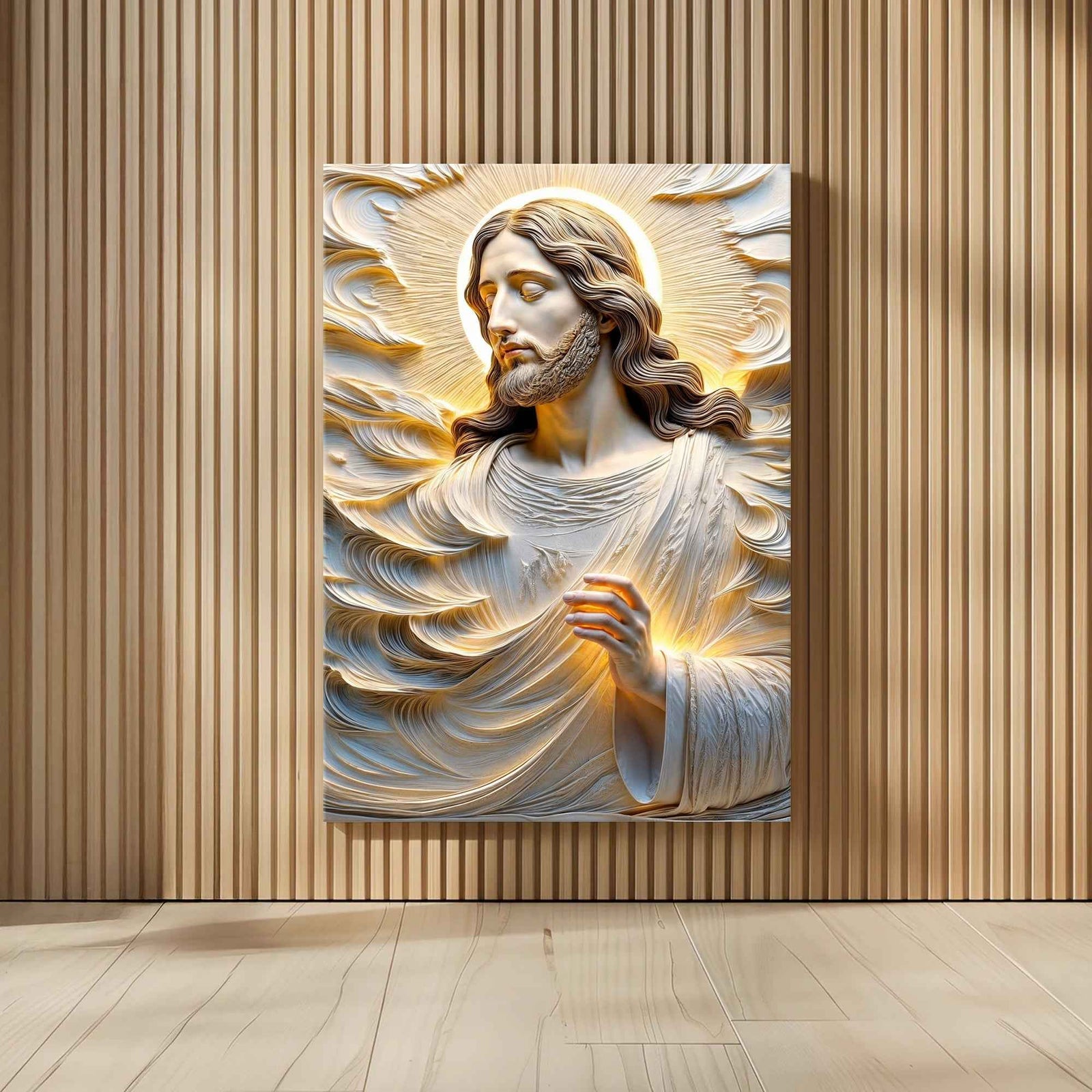 Faith Over Fear, Sacred Serenity Faith Wall Art