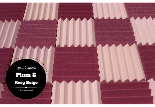 Easy Mount Acoustic Foam Kit - 12x12x2