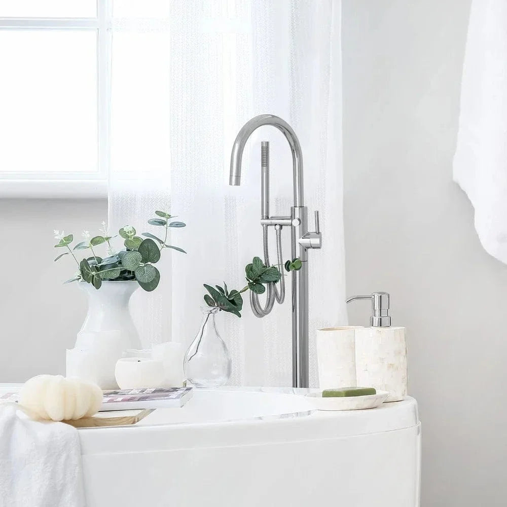 ZLINE Emerald Bay Bath Tub Filler in Chrome EMBY-BTF-CH