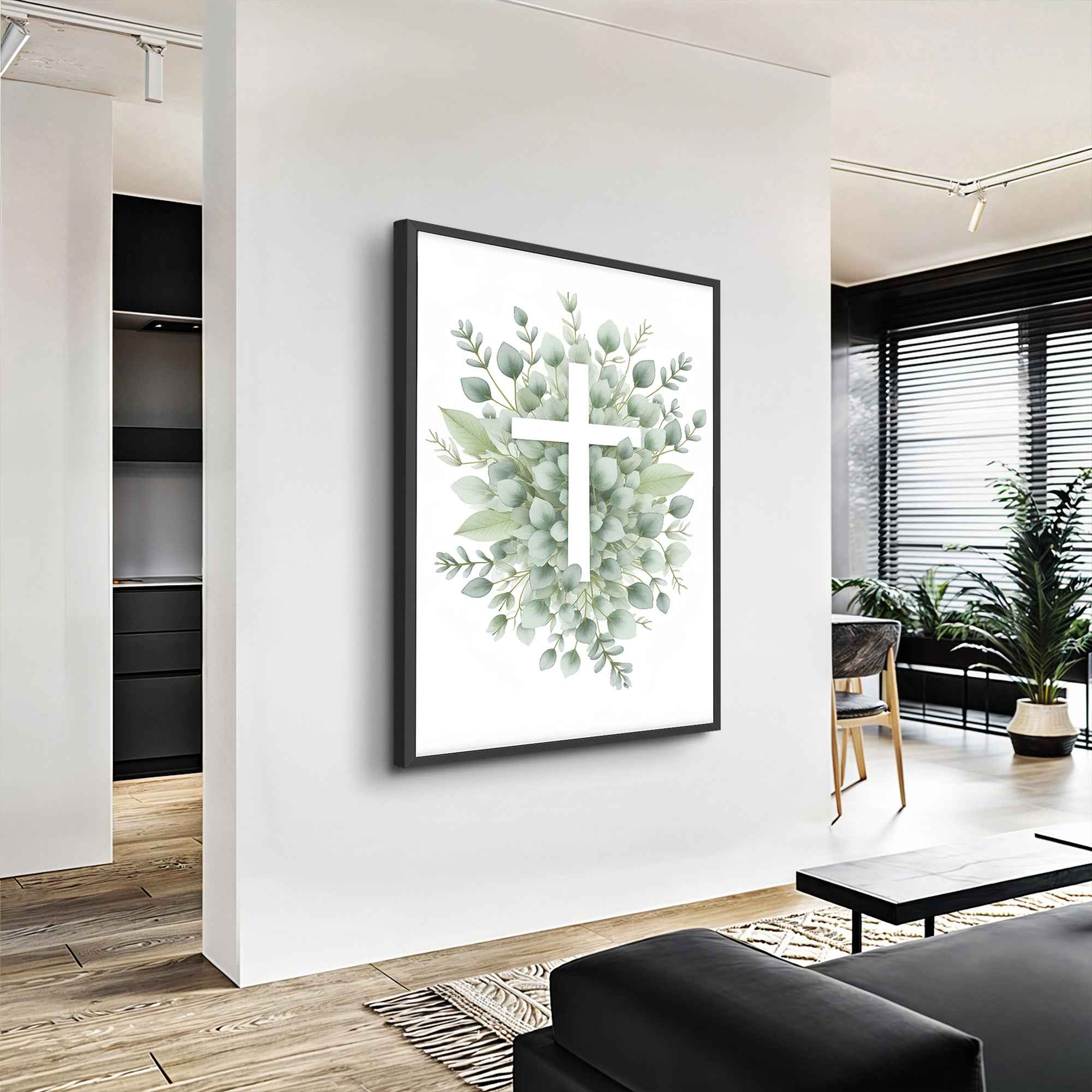 Minimalist Cross Faith Wall Art