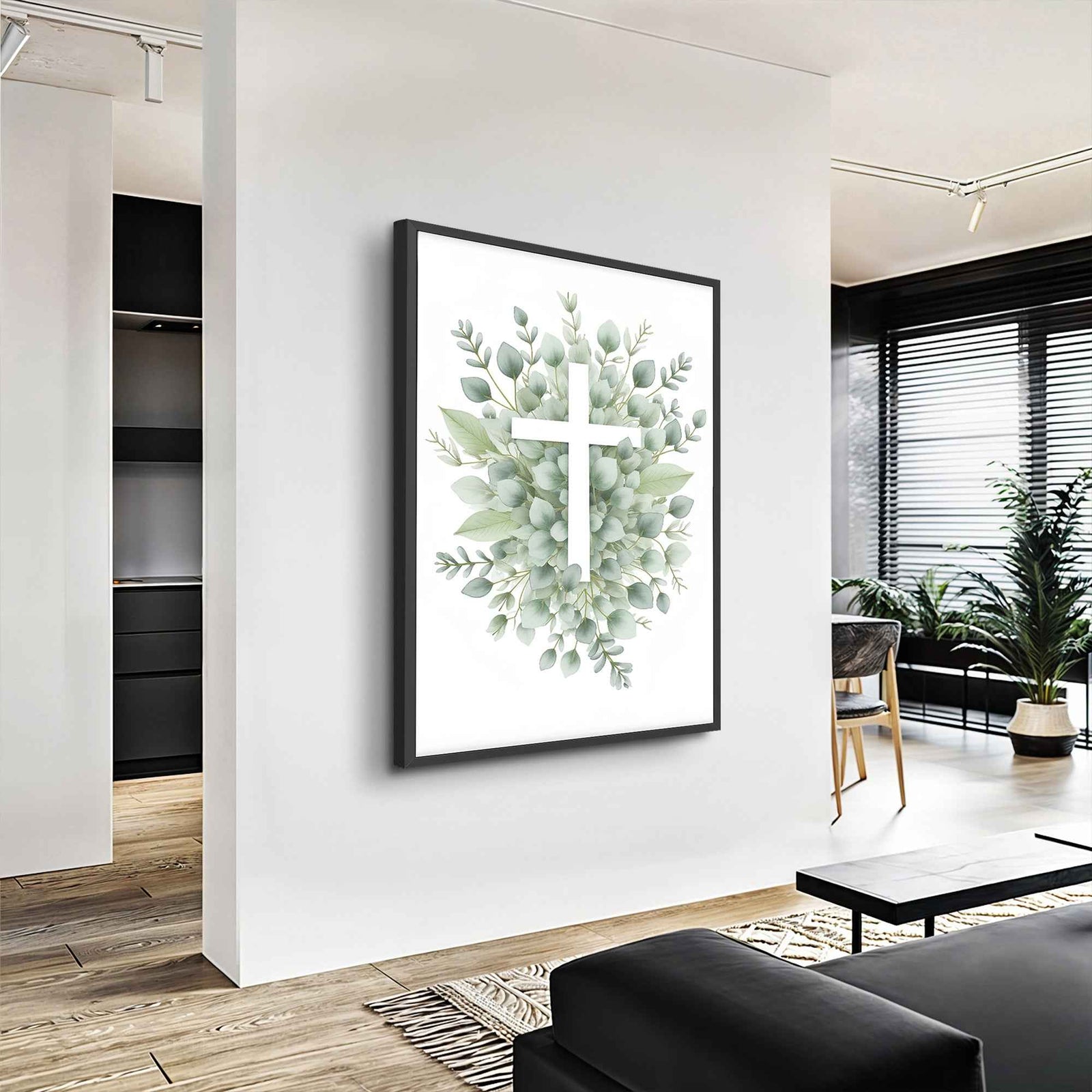 Minimalist Cross Faith Wall Art