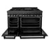 ZLINE 48" Bundled Stainless DualRange RangeHood Dishwasher 3KP-RABRH48-DW