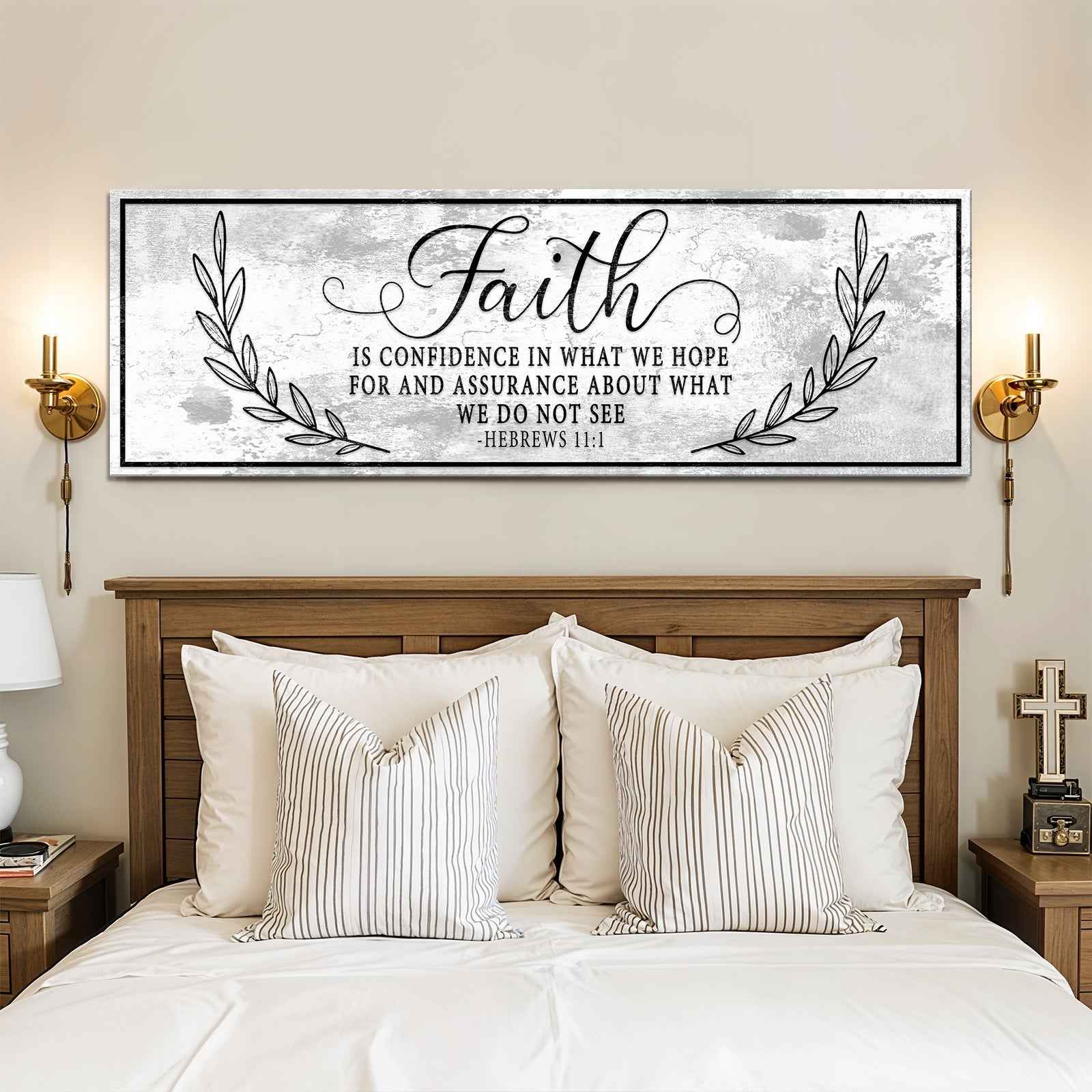 Faith Is Confidence - Hebrews 11:1 Faith Sign II