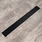 Matte Black  Linear shower drain stainless steel material 24 inch or 35.4 inch with grid cover with hair strainer and adjustment feet