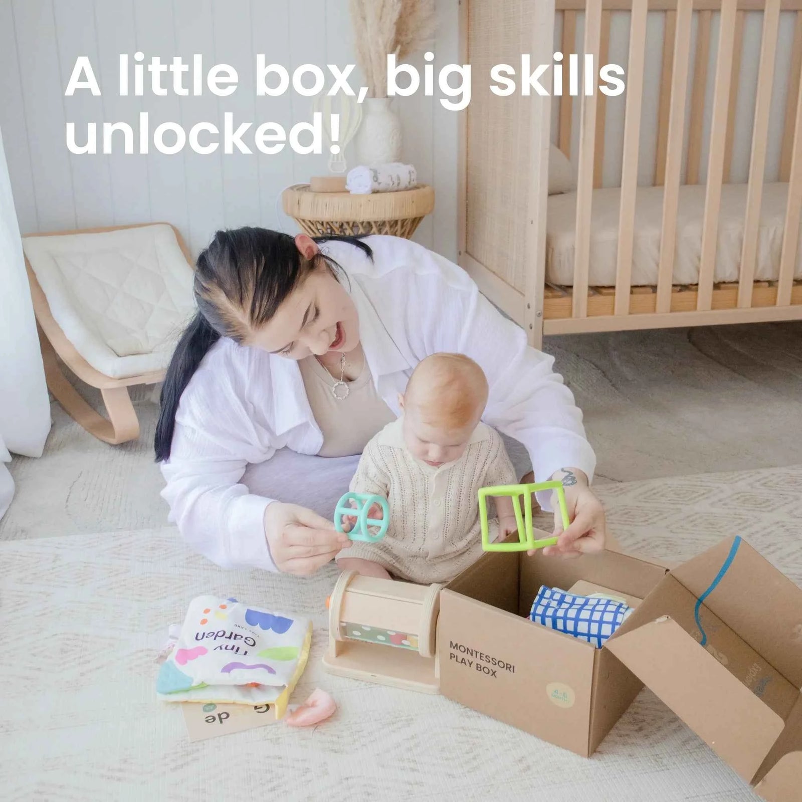 Tiny Land® Montessori Toys for Newborns (4–6 Months)