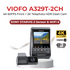 VIOFO A329T 4K+2K 2-Channel 60FPS Wi-Fi 6 Dash Cam