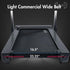 Light Commercial Folding Treadmill - Muscle D Fitness - LED Display - Heart Rate Monitor - Safety Clip
