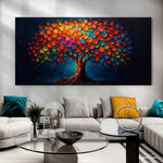 Rainbow Bloom Wall Art