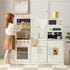 Tiny Land® Play Kitchen with Running Water - Iconic Aqua Kitchen in Cream