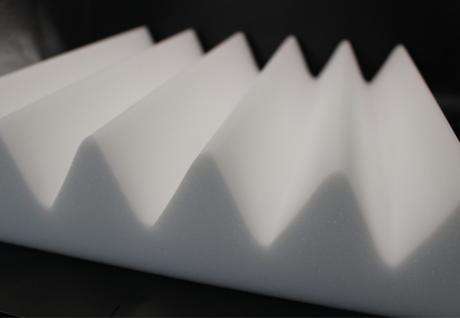 White Acoustic Foam Panels - 12x12x2.5