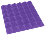 2 Inch Acoustic Foam Pyramid Style Panels - 13 Color Options