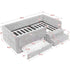Safe Kids Bed With Guardrails And Storage