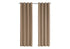 2 Pieces Set Room Darkening Curtain Panels with Grommet - Contemporary Style