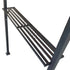 Outdoor Grill Gazebo With Double Tier Soft Top Canopy, Steel Frame, Bar Counters & Hook