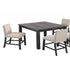 Upholstered Counter Dining Chair, Nailhead Trim (Set of 2) - Natural