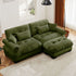 Super Comfort Oversized Modular Sectional Sofa With Movable Ottoman