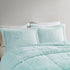 Twin/Twin XL Ombre Shaggy Long Fur Comforter Mini Set