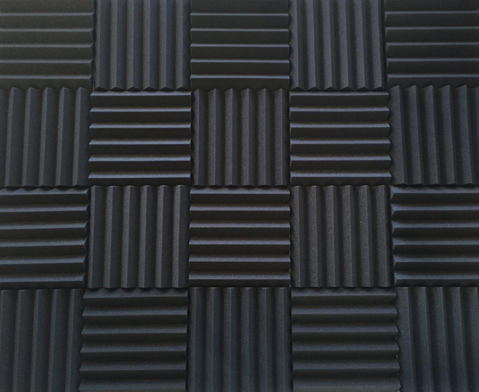 Easy Mount Acoustic Foam Kit - 12x12x2