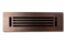Cast Aluminum Linear Bar Vent Covers - Oil Rubbed Bronze