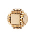 Brass Cube Gears Spinner Stress-Relieving Gadget