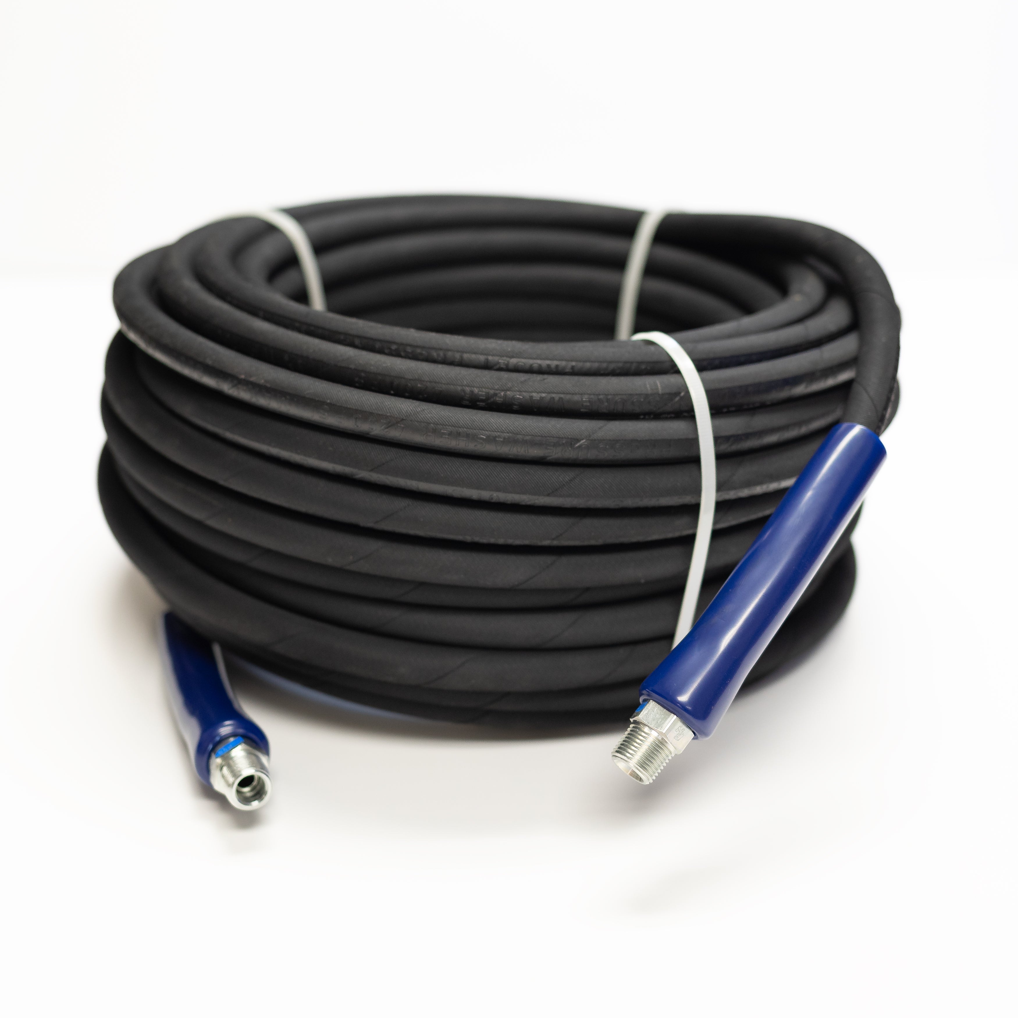 3/8" x 100' Black Cover | 4,200 PSI Pressure Washer Hose Assembly