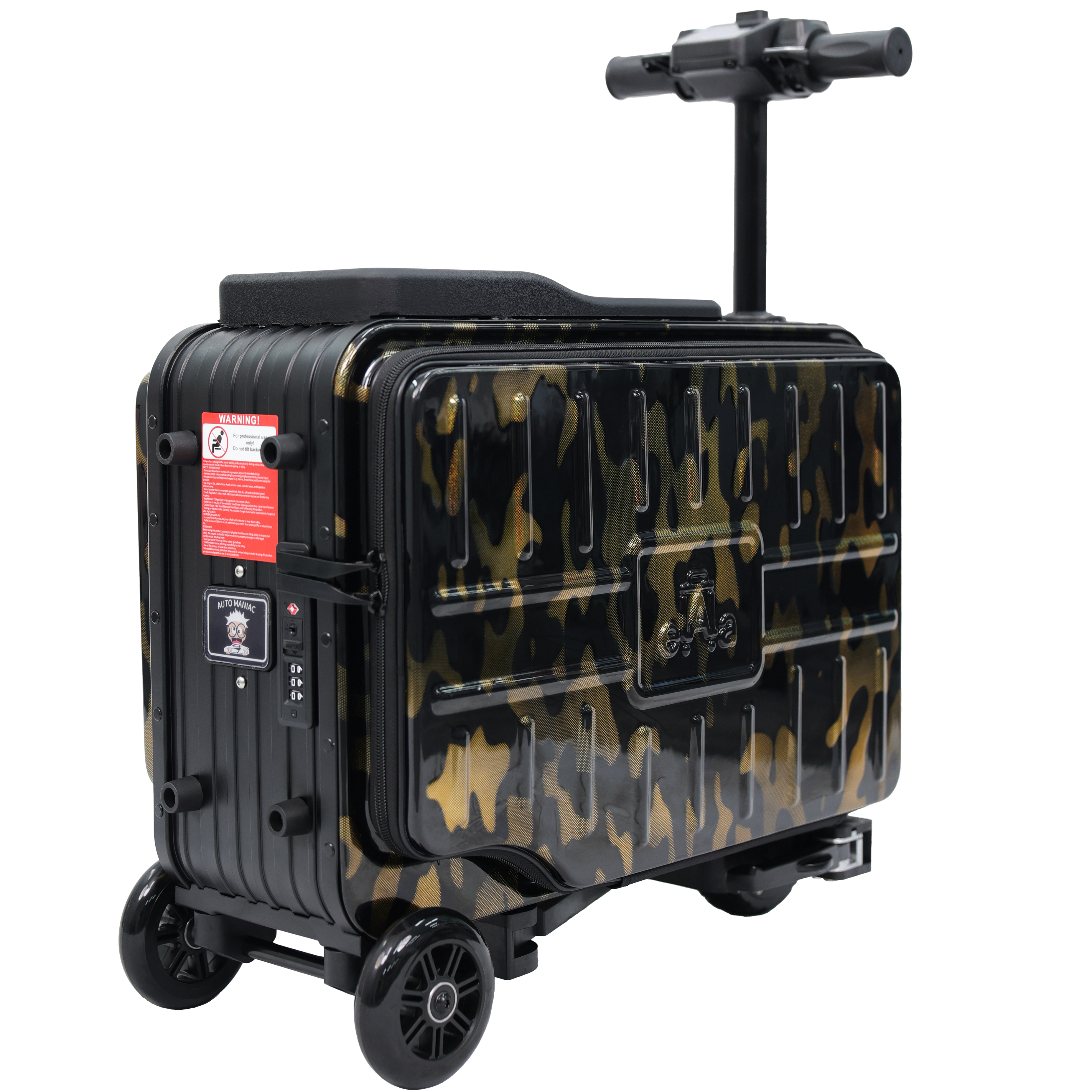 Elala Lite - Camo Motorized Suitcase
