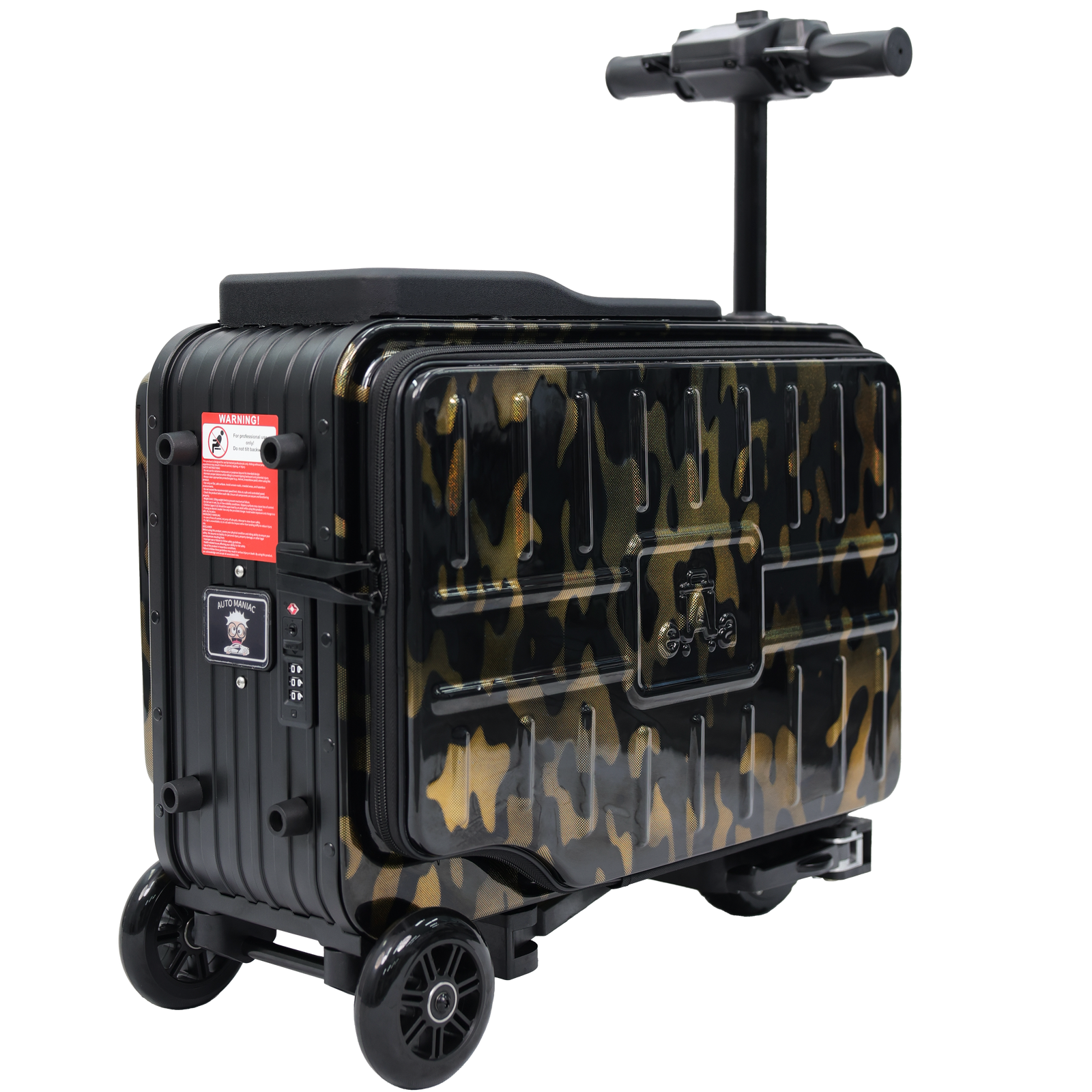 Elala Lite - Camo Motorized Suitcase