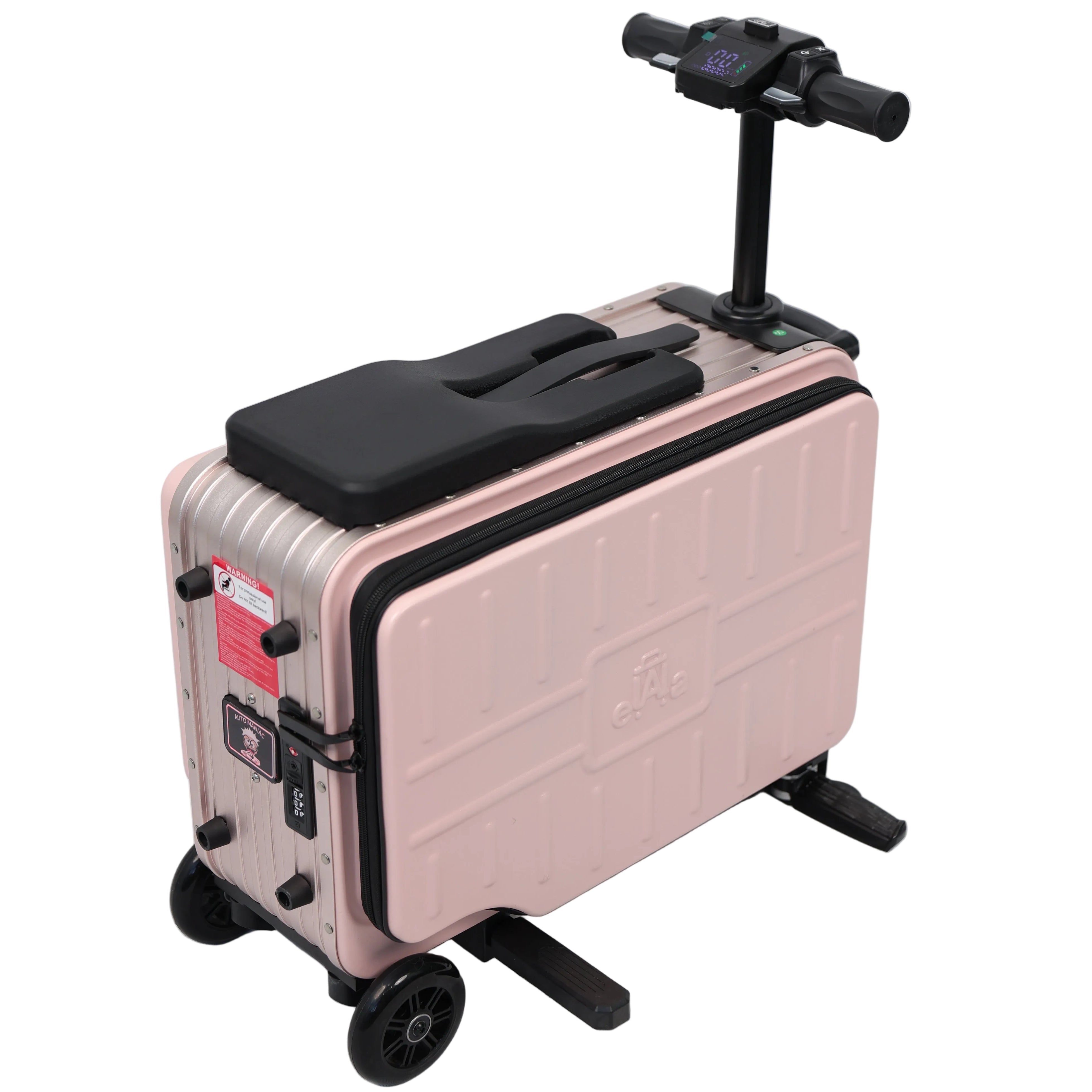Elala Lite - Pink Motorized Suitcase