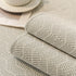 Herringbone Sofa Protector Cover, Non-Slip Couch Cover for Seat, Back & Arms