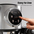 3 in 1 Professional Espresso Maker with Dual Heating System & Capsule Compatible CM8008
