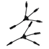 Nature's Generator 3-Way MC4 Branch Connectors