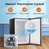 Kismile Upright Freezer,3.0 Cu.ft Mini Freezer with Reversible Single Door