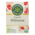 Traditional Medicinals Hibiscus Herbal Tea, Calming Relaxation,  (Pack of 6, 16 Bags)