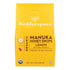 Wedderspoon Organic Manuka Honey Drops - 15+ MGO Lemon Flavor (Pack of 4)