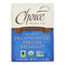Choice Organic Decaffeinated English Breakfast Black Tea (Pack of 6 - 16 Tea Bags)