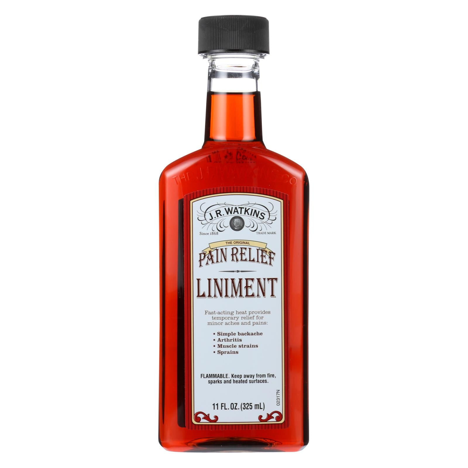J.R. Watkins Natural Pain Relief Liniment, 11 Oz.