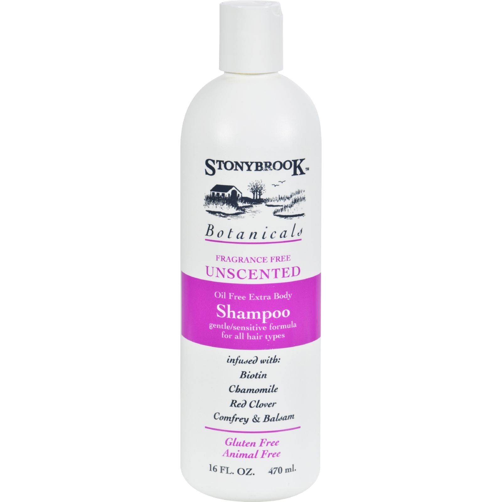 Stony Brook Unscented Moisturizing Shampoo - 16 Fl Oz.
