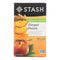 Stash Tea Ginger Peach Green Tea with Matcha (18 Tea Bags)