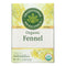 Traditional Medicinals Organic Herbal Tea - Fennel (6 Pack, 16 Bags)