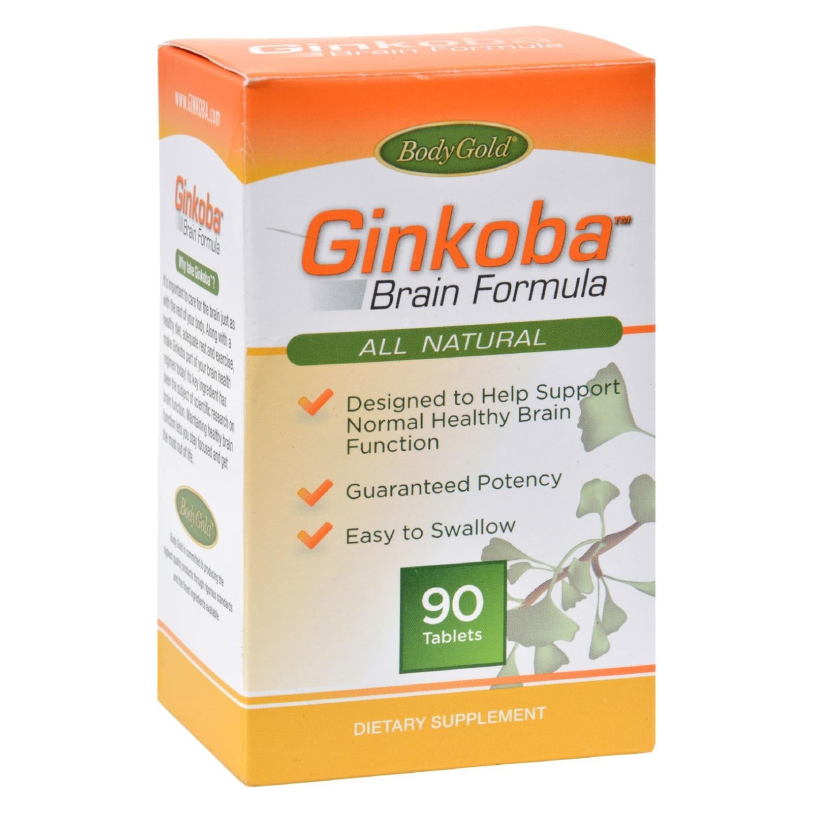 Ginsana Ginkoba Memory Support Supplement, 90 Tablets
